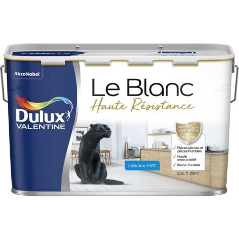 Peinture Blanche Haute Resistance - Dulux Valentine