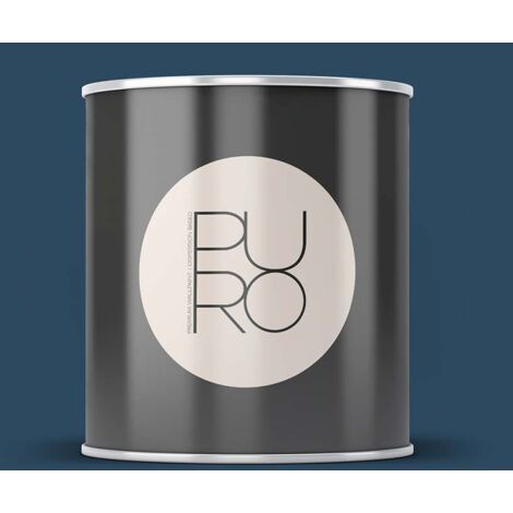 Peinture bleu gris mat moderne et résistante Peinture satinée facile à appliquer Peinture PURO Premium C3009 1L