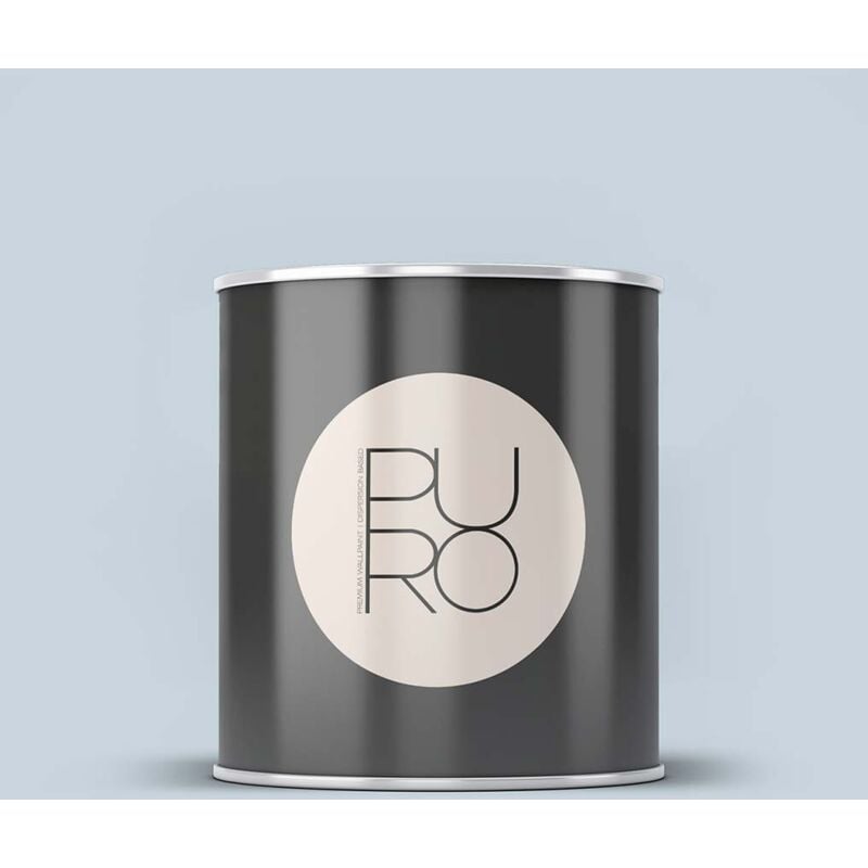 Peinture bleu pétrole mat moderne et résistante Peinture satinée facile à appliquer Peinture puro Premium C3004 1L - Bleu