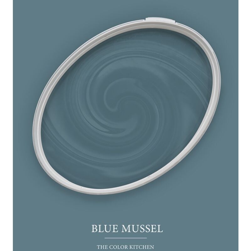 Peinture bleu pierre mat moderne et résistante Peinture facile à appliquer Peinture The Color Kitchen TCK3011 2,5L - Bleu