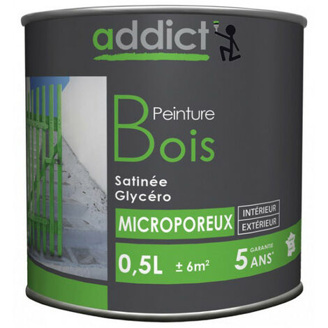 Peinture Bois 0.5 Litre Marine - Addict