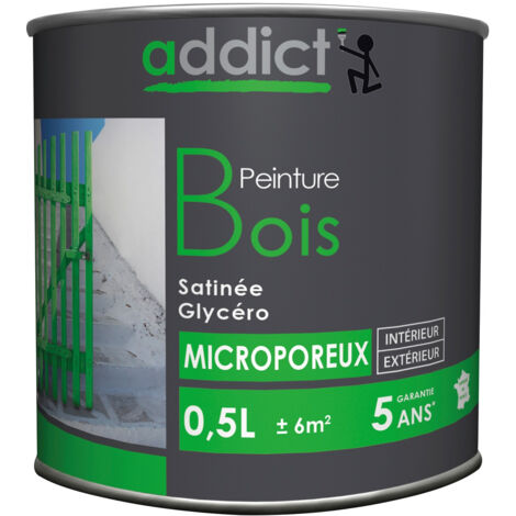 Addict Peinture Bois Glycéro Microporeuse 0L5