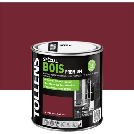 Peinture extérieure bois premium blanc Tollens 3L + 20% gratuit