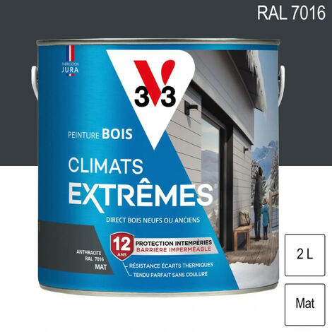Peinture Bois Climats Extrêmes 2 L Climats Extremes V33 - plusieurs modèles disponibles