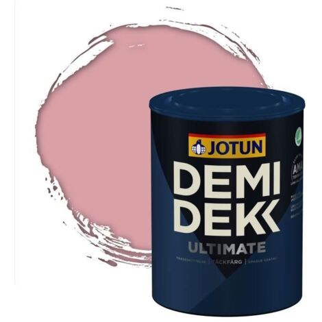 Peinture Bois - DEMI DEKK ULTIMATE - Lasure Opaque Satinée - RAL 3015 - 0,75L
