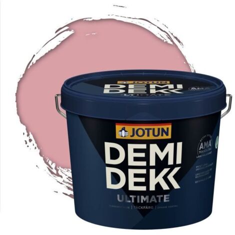 Peinture Bois - DEMI DEKK ULTIMATE - Lasure Opaque Satinée - RAL 3015 - 3L