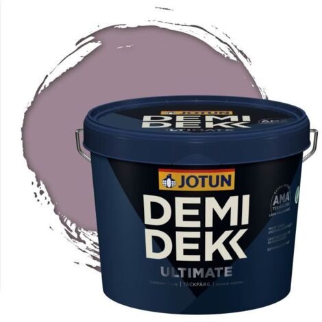 Peinture Bois - DEMI DEKK ULTIMATE - Lasure Opaque Satinée - RAL 4009 - 3L