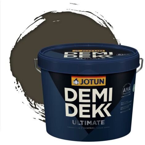 Peinture Bois - DEMI DEKK ULTIMATE - Lasure Opaque Satinée - RAL 6014 - 3L