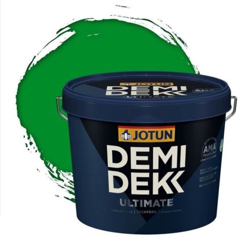 Peinture Bois - DEMI DEKK ULTIMATE - Lasure Opaque Satinée - RAL 6037 - 3L