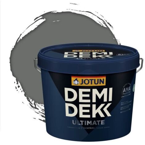 Peinture Bois - DEMI DEKK ULTIMATE - Lasure Opaque Satinée - RAL 7005 - 3L