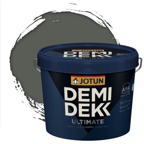 Peinture Bois - DEMI DEKK ULTIMATE - Lasure Opaque Satinée - RAL 7010 - 3L