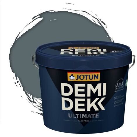 Peinture Bois - DEMI DEKK ULTIMATE - Lasure Opaque Satinée - RAL 7031 - 3L