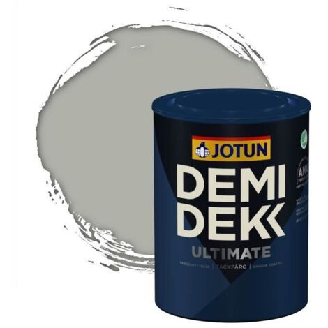 Peinture Bois - DEMI DEKK ULTIMATE - Lasure Opaque Satinée - RAL 7038 - 0,75L