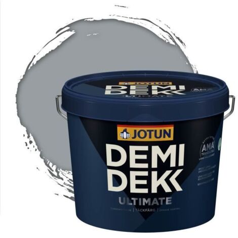Peinture Bois - DEMI DEKK ULTIMATE - Lasure Opaque Satinée - RAL 7040 - 3L