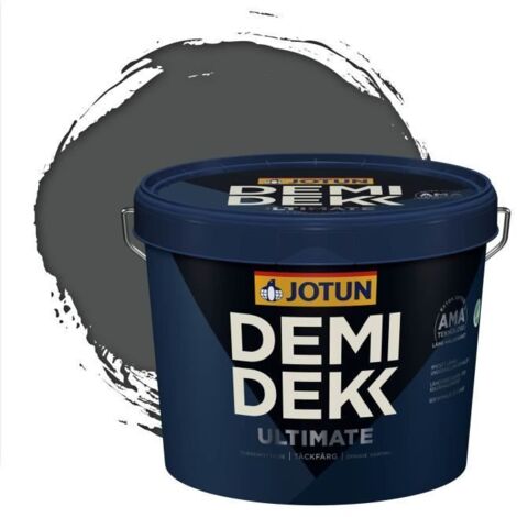 Peinture Bois - DEMI DEKK ULTIMATE - Lasure Opaque Satinée - RAL 7043 - Gris Signalisation