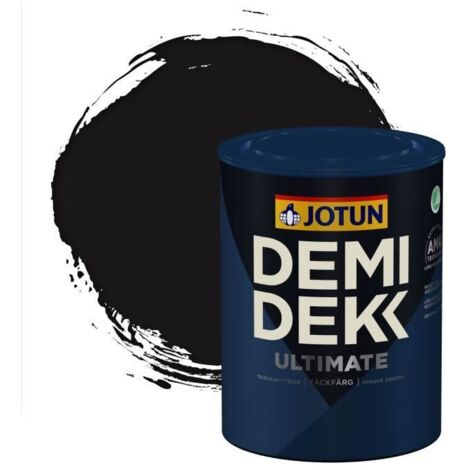 Peinture Bois - DEMI DEKK ULTIMATE - Lasure Opaque Satinée - RAL 8022 - 0,75L