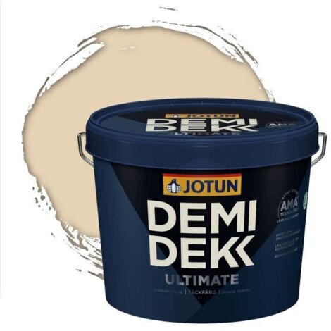 Peinture Bois - DEMI DEKK ULTIMATE - Satinée - RAL 1015 - 3L