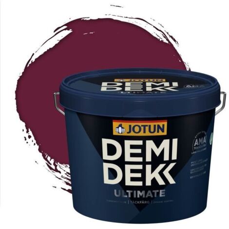 Peinture Bois - DEMI DEKK ULTIMATE - Satinée - RAL 4004 - 3L - Violet Bordeaux
