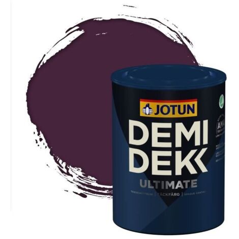 Peinture Bois - DEMI DEKK ULTIMATE - Satinée - RAL 4007 - 0,75L - Violet Pourpre
