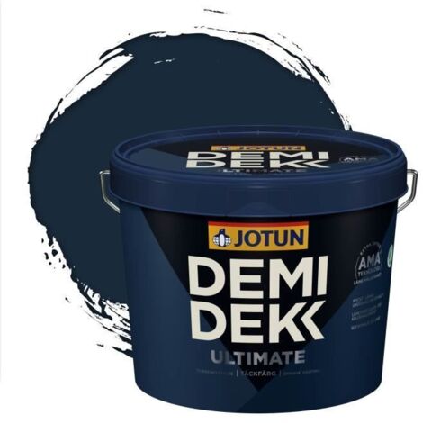Peinture Bois - DEMI DEKK ULTIMATE - Satinée - RAL 5011 - 3L - Bleu Acier