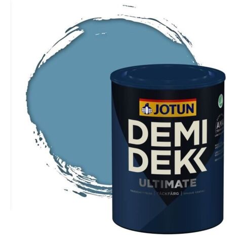 Peinture Bois - DEMI DEKK ULTIMATE - Satinée - RAL 5024 - 0,75L - Extérieur/Intérieur