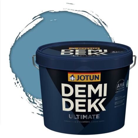 Peinture Bois - DEMI DEKK ULTIMATE - Satinée - RAL 5024 - 3L - Extérieur/Intérieur