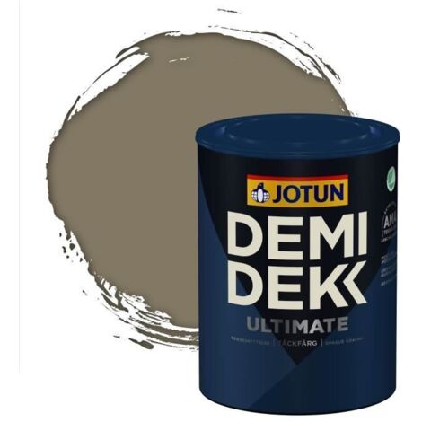 Peinture Bois - DEMI DEKK ULTIMATE - Satinée - RAL 7002 - 0,75L - Gris Olive