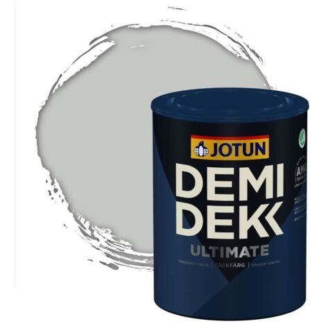 Peinture Bois - DEMI DEKK ULTIMATE - Satinée - RAL 7035 - 0,75L - Gris Clair