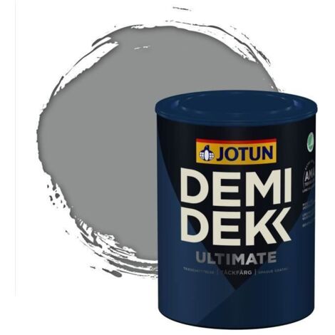Peinture Bois - DEMI DEKK ULTIMATE - Satinée - RAL 7042 - 0,75L