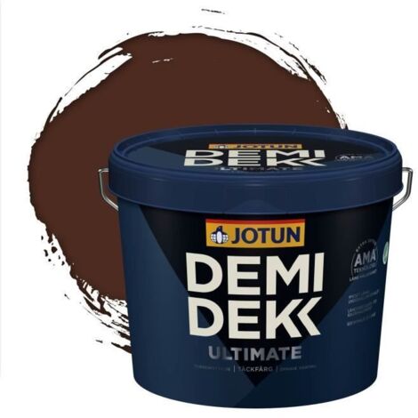 Peinture Bois - DEMI DEKK ULTIMATE - Satinée - RAL 8016 - 3L
