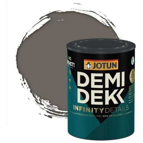 Peinture Bois - DEMIDEKK INFINITY DETAILS - Lasure Opaque Satinée - RAL 7039 - 0,75L