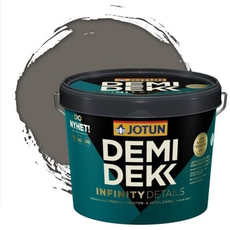 Peinture Bois - DEMIDEKK INFINITY DETAILS - Lasure Opaque Satinée - RAL 7039 - 3L