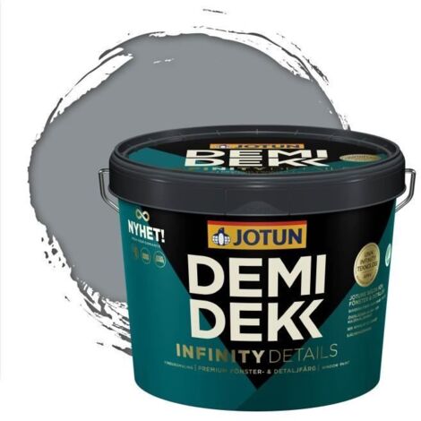 Peinture Bois - DEMIDEKK INFINITY DETAILS - Lasure Opaque Satinée - RAL 7045 - 3L