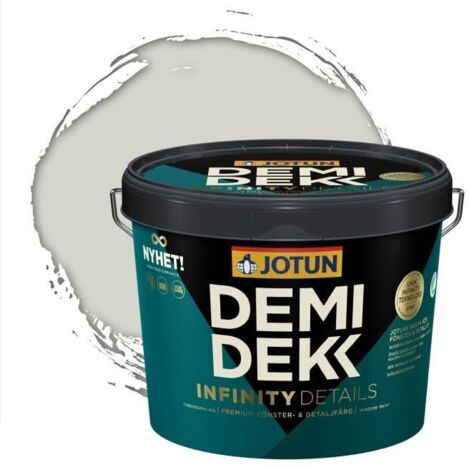 Peinture Bois - DEMIDEKK INFINITY DETAILS - Lasure Opaque Satinée - RAL 9002 - 3L