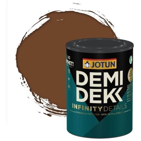 Peinture Bois - DEMIDEKK INFINITY DETAILS - RAL 8007 - Brun Fauve - 0,75L Satinée