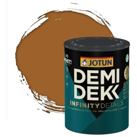 Peinture Bois - DEMIDEKK INFINITY DETAILS - Satinée - RAL 8001 - 0,75L