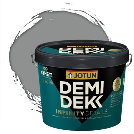 Peinture Bois - DEMIDEKK INFINITY - Lasure Opaque Satinée - RAL 7042 - 3L