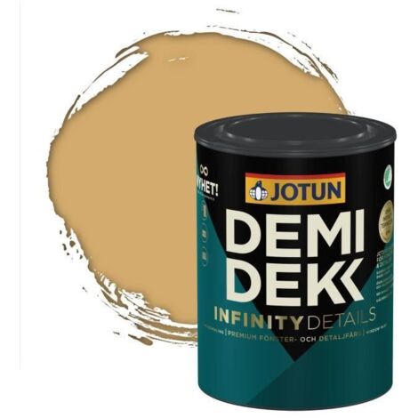 Peinture Bois - JOTUN - Lasure Opaque Satinée - RAL 1002 - Jaune Sable - 0,75L