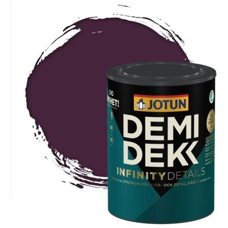 Peinture Bois - JOTUN - Lasure Opaque Satinée - RAL 4007 - Violet Pourpre - 0,75L