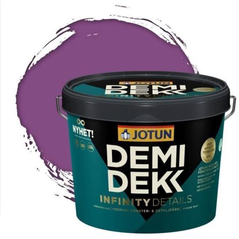 Peinture Bois - JOTUN - Lasure Opaque Satinée - RAL 4008 - Violet de Sécurité - 3L