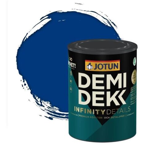 Peinture Bois - JOTUN - Lasure Opaque Satinée - RAL 5002 - Bleu Outremer - 0,75L