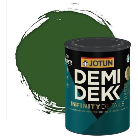 Peinture Bois - JOTUN - Lasure Opaque Satinée - RAL 6002 - Vert Feuillage - 0,75L