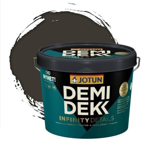 Peinture Bois - JOTUN - Lasure Opaque Satinée - RAL 6006 - 3L - Gris