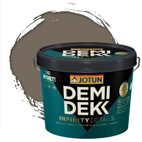 Peinture Bois - JOTUN - Lasure Opaque Satinée - RAL 7006 - Gris Beige - 3L