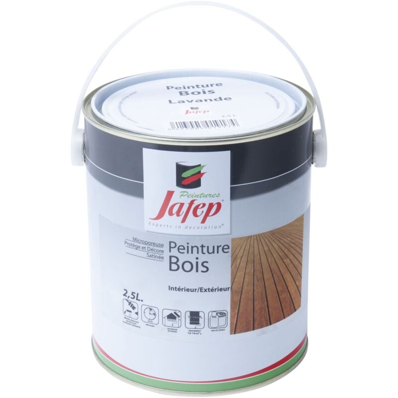 Peinture bois lavande Jafep 2,5 l