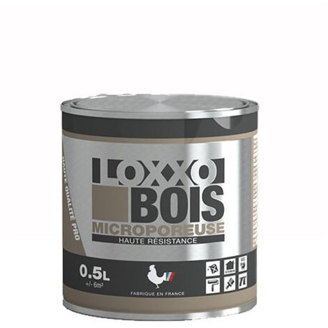 Peinture glycero microporeuse satinée pour bois – Vert pâle 2,5 L – Protection durable pour boiseries intérieures et extérieures – Loxxo