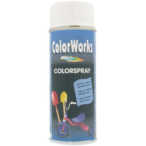 Peinture Brillante Aérosol 400ml Br Blc Bril