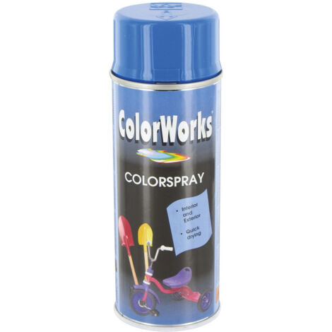 Peinture Brillante Aérosol 400ml Br Bleu Cie