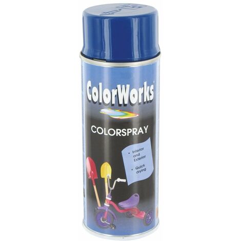 Peinture Brillante Aérosol 400ml Br Bleu Gen