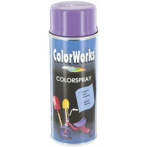 Peinture Brillante Aérosol 400ml Br Bleu Lil